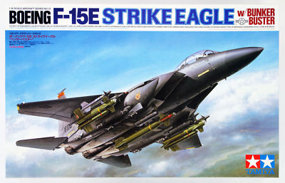 Tamiya 60312 Boeing F-15E Strike Eagle ''Bunker Buster'' 1/32 scale kit Japan
