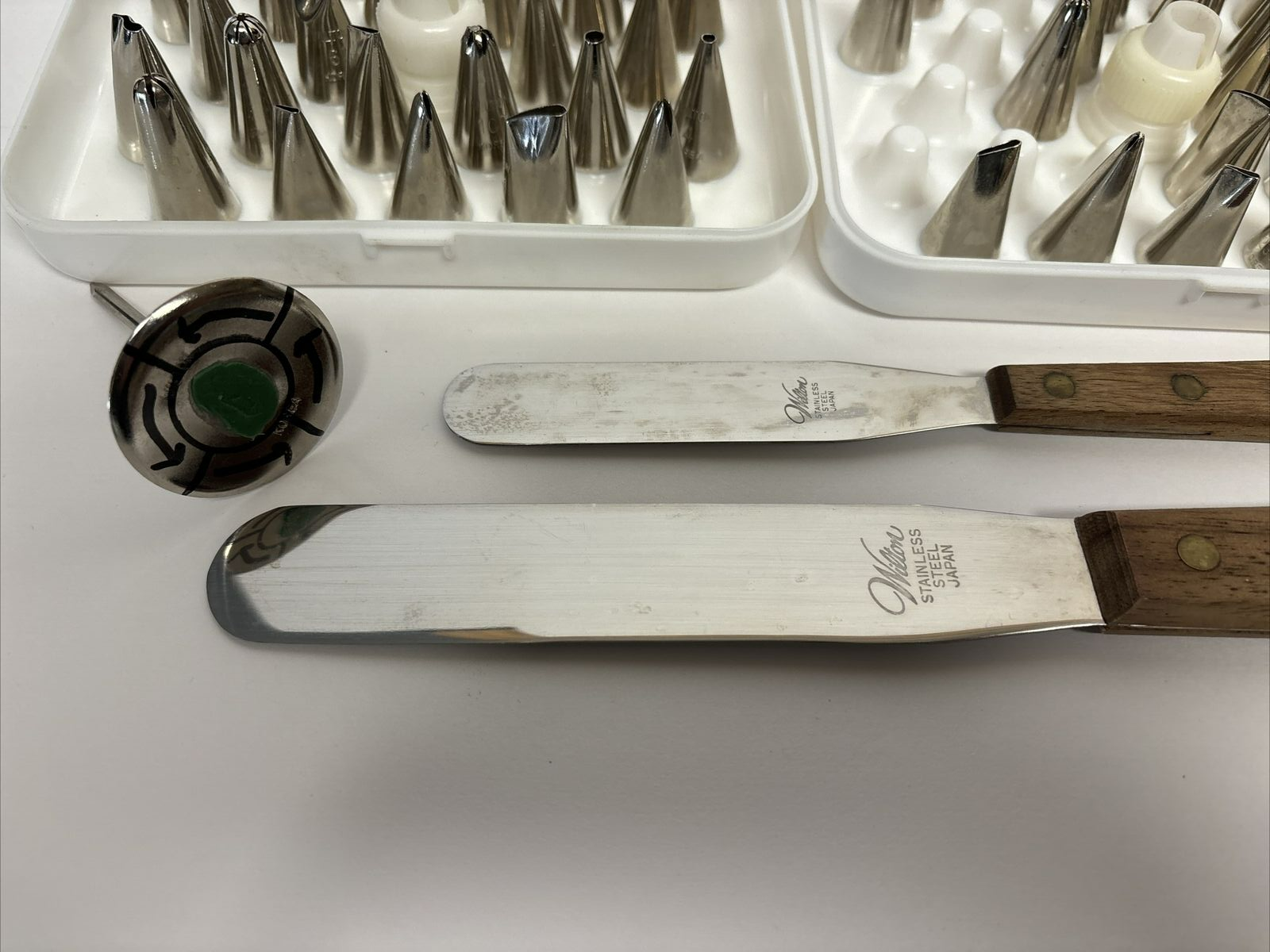 Vintage Wilton Cake Cookie Icing Decorating Piping Tips Set 45Tool Lot