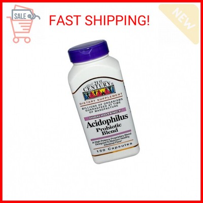 21St Century Acidophilus Probiotic Blend 150 Capsules