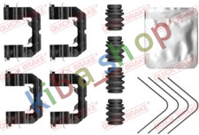 BRAKE PAD FITTING KIT REAR FRONT FITS HYUNDAI ACCENT V SOLARIS KIA RIO IV