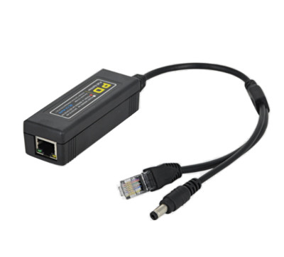 Active PoE Splitter Power Over Ethernet 48V to 12V 2A for IEEE802.3at 24 Watt 