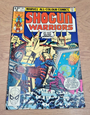 Marvel Comics SHOGUN WARRIORS #14  (1980) Pre Transformers Vintage