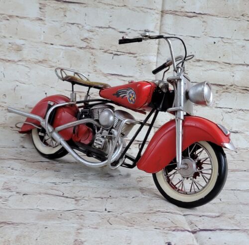 Vintage Gara Moto, Motocicletta Per SPORTS Negozio Decorazione Saldi Figura - Foto 5 di 6