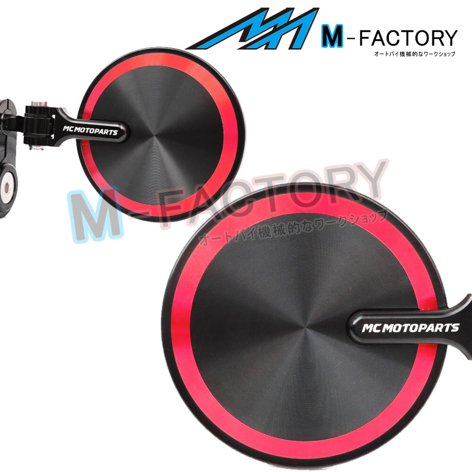 Espejos retrovisores RED Reborn para Ducati 900SS 1000SS 98-06 05 04 03 Foto 2 de 4