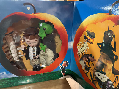 James & The Giant Peach 3 Plush Figure Set NIB 2400 Pieces Limited