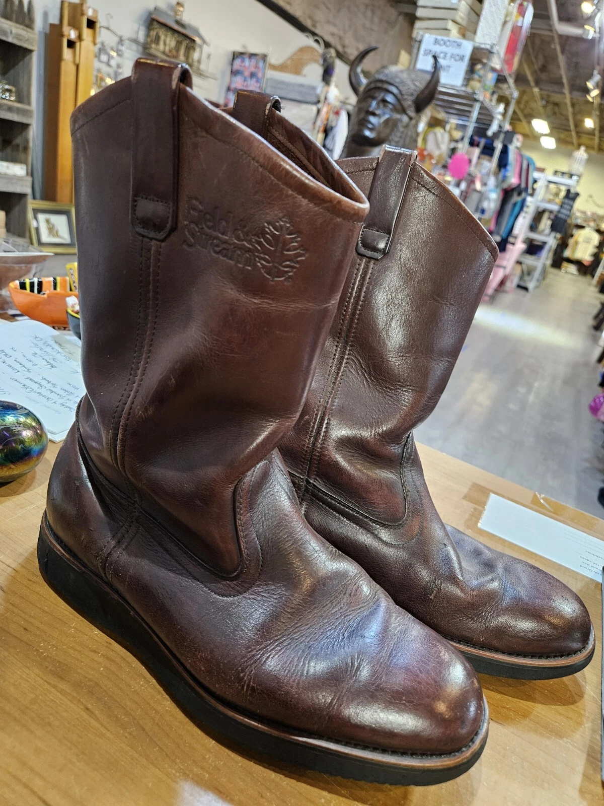 Mason Boots For Field And Stream Size 9.5