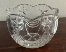 Gorgeous Vintage Mikasa “Stardust” Crystal Bowl - Germany