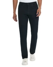 Kenneth Cole Straight Fit Stretch Denim Jeans Blue & Dark Blue