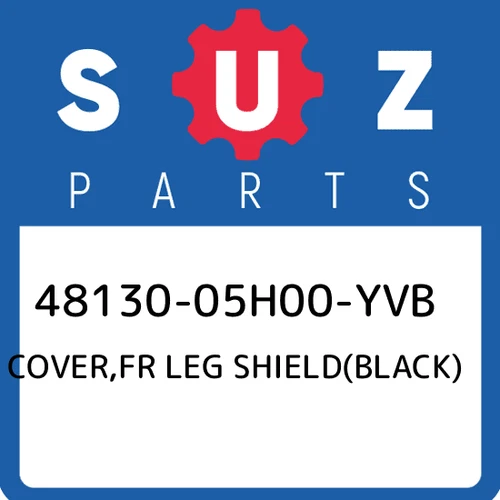 COVER, FRONT LEG (BLACK)