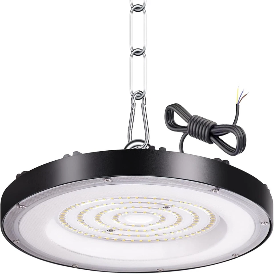 UFO LED Hallenbeleuchtung Industrielampe High bay Hallenstrahler Hallenleuchte - Bild 2 von 4