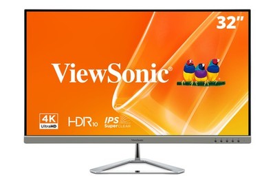 ViewSonic VX3276-4K-mhd  32'' 4K UHD Thin-Bezel Monitor