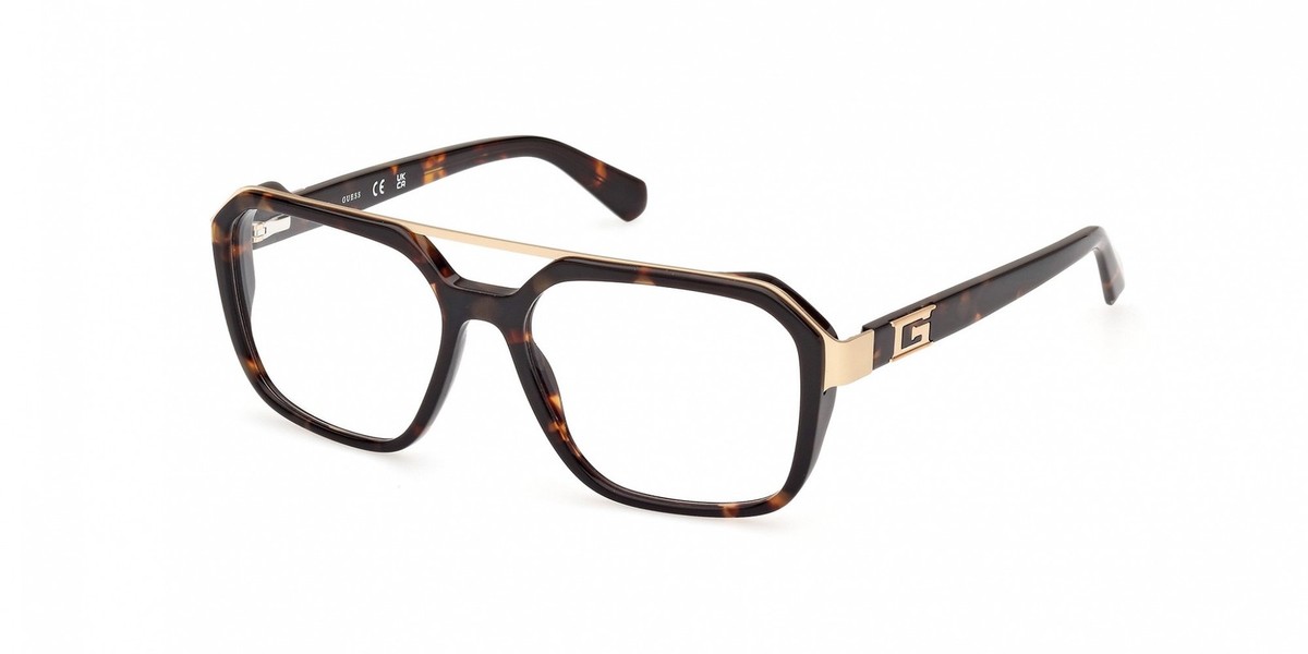 NWT Guess GU50138-55001 Dark Havana 55mm Eyeglasses GU50153-D Eyeglasses Frames by Guess main image 4