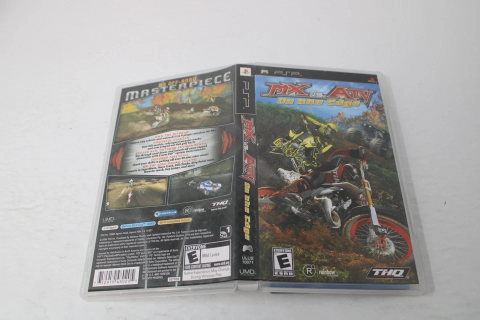 MX vs. ATV: On The Edge Sony PlayStation Portable 2006 - Image 3 of 3