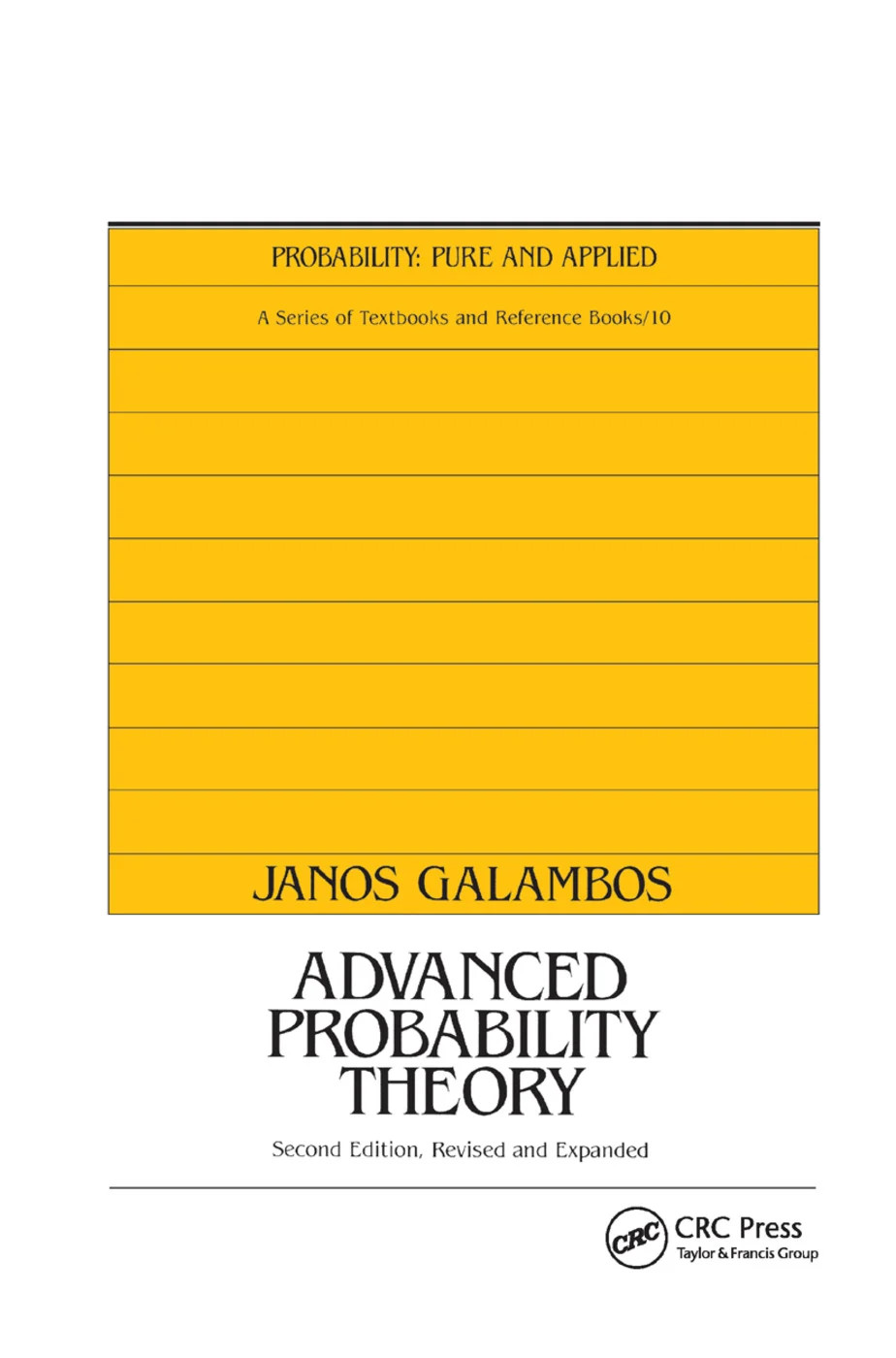 Advanced Probability Theory, Second Edition, - 2nd Edition
