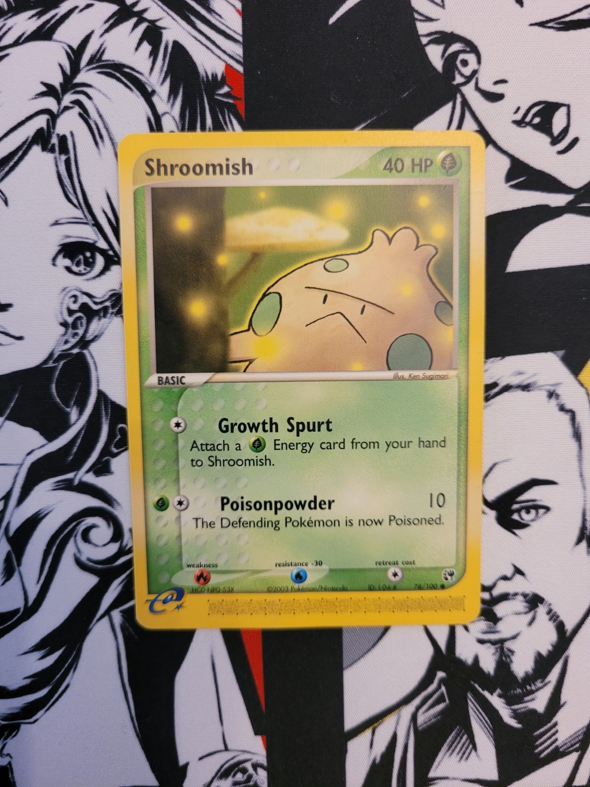 Shroomish 78/100 Sandstorm Moderate Play Pokemon TCG Card - LP