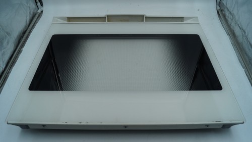 Miele Backofentür weiß Glas Backwagen Scharniere Tür Ofentür H214E H214