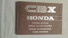 MANUALE USO E MANUTENZIONE HONDA CBX 1000 SIX ORIGINALE