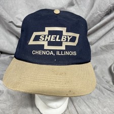 Vintage Snap Back Hat Shelby Chevrolet Chenia Illinois