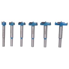 Forstner Drill Bit Set1540mm 6 Pcs Carbide Forstner Bits High Speed Steel