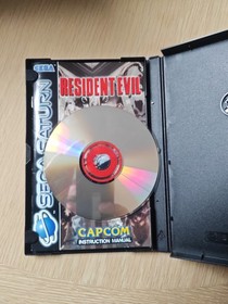 Sega Saturn Resident Evil Game with Manual PAL