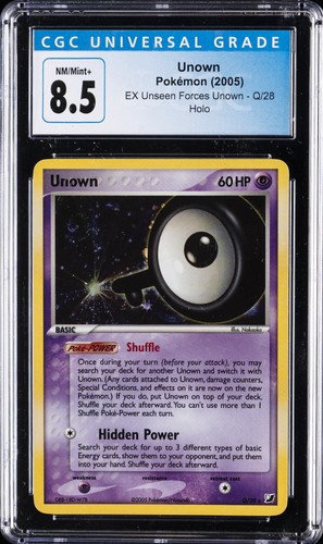 Unown graded CGC 8.5 for sale on eBay