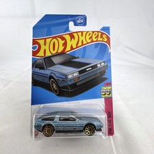 Hot Wheels 1:64 DMC DeLorean HW The 80s Blue Metallic Diecast Car 101/250