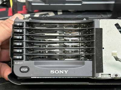 【整備済/ギア割れ無】SONY 初期型 WM-2 実用品（訳あり） SONY # MDX-62 MD 6 MiniDisc Changer + Silent MD AUX Ready Vintage