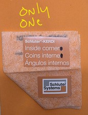 SCHLUTER KERDI INSIDE CORNER BUYING ONE FREE SHIPPING