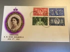 GB STAMPS RARE FIRST DAY COVER 1953 CORONATION LONDON UNADDRESSED