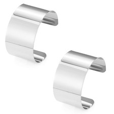 2Pcs Cuff Bangle Bracelet for Women Open Wide Wire Bracelets Gold Wrist Cuff Wra