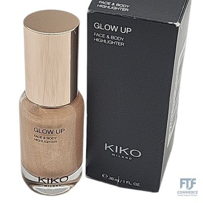 KIKO Milano Glow Up Face And Body Highlighter 01 | Flüssig-Highlighter Mit Metal