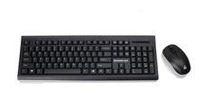Wireless Keyboard and - 2.4GHz Full-Size Keyboard Combo - Spill-Resistant/Spi...