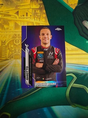 2020 Topps Chrome Formula 1 Purple Refractor 1st Edition Luca Ghiotto /399