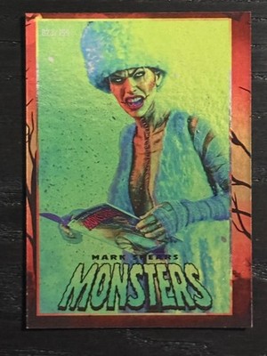 2026 Mark Spears Monsters Halloween #56 FOIL #d /199 Bride of Frankenstein