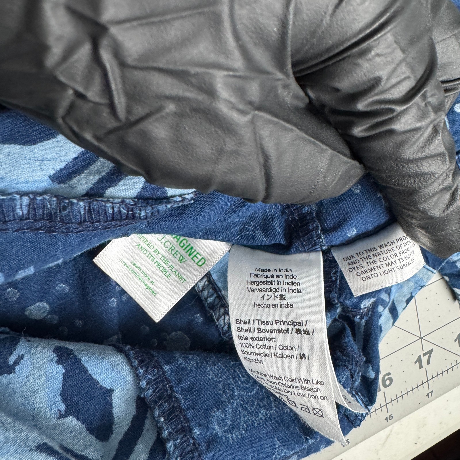 J.Crew Patchwork Indian Madras Button Down Shirt … - image 7