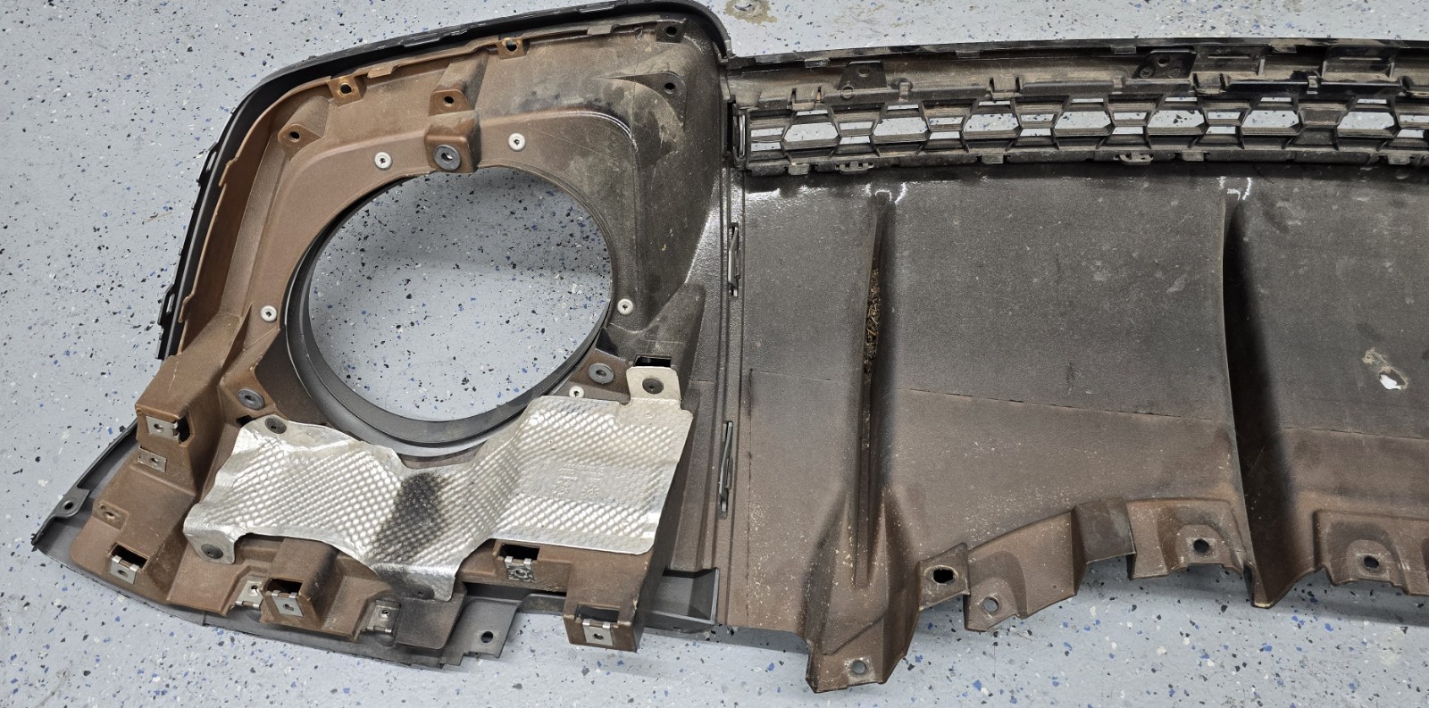 Audi R8 Rear Bumper Lower Diffuser Oem 