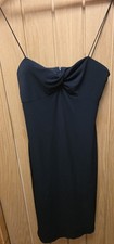 Womens Little Black Dress Strapless Size 8 Laundry