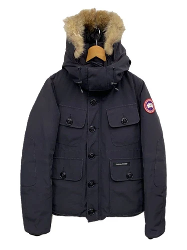 Piumino CANADA GOOSE RUSSELL PARKA S nylon nero tinta unita 2301jm