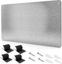 17.7" x 11.8" Metal Magnetic Board - Magnet Bulletin Board to Display Magneti...