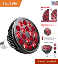 High Power Red Light Therapy Lamp - Drug-Free Pain Relief  Enhanced Circulation