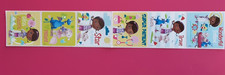 STICKERS: 6 doc mcstuffins Stickers, 2.5" x 2.5" each, Party Favors