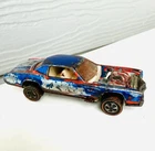 Hot Wheels Redline 1968 Custom Eldorado US Blue w/ White Interior Original Caddy