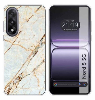 Funda Aus Silikon Für OnePlus Nord 5 5G TPU Mármol 13 Design, Multicolor