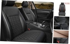 Car Seat Cover, Luxury Car Protector, Universal Anti-Slip Driver 1Piece-Black