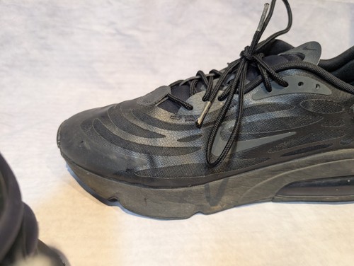 Nike Air Max Exosense Triple Black UK 11 46 CK6811-002 - Foto 6 di 16