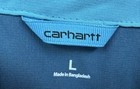 Carhartt Women's Blue Short Sleeve V-Neck Pockets Scrub Top Size Large — photo 7