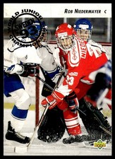 1992-93 Upper Deck ROB NIEDERMAYER #593 Canada