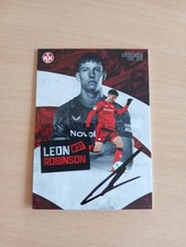 Trading Card signiert Leon Robinson 1.FC Kaiserslautern NEU On Card (3)