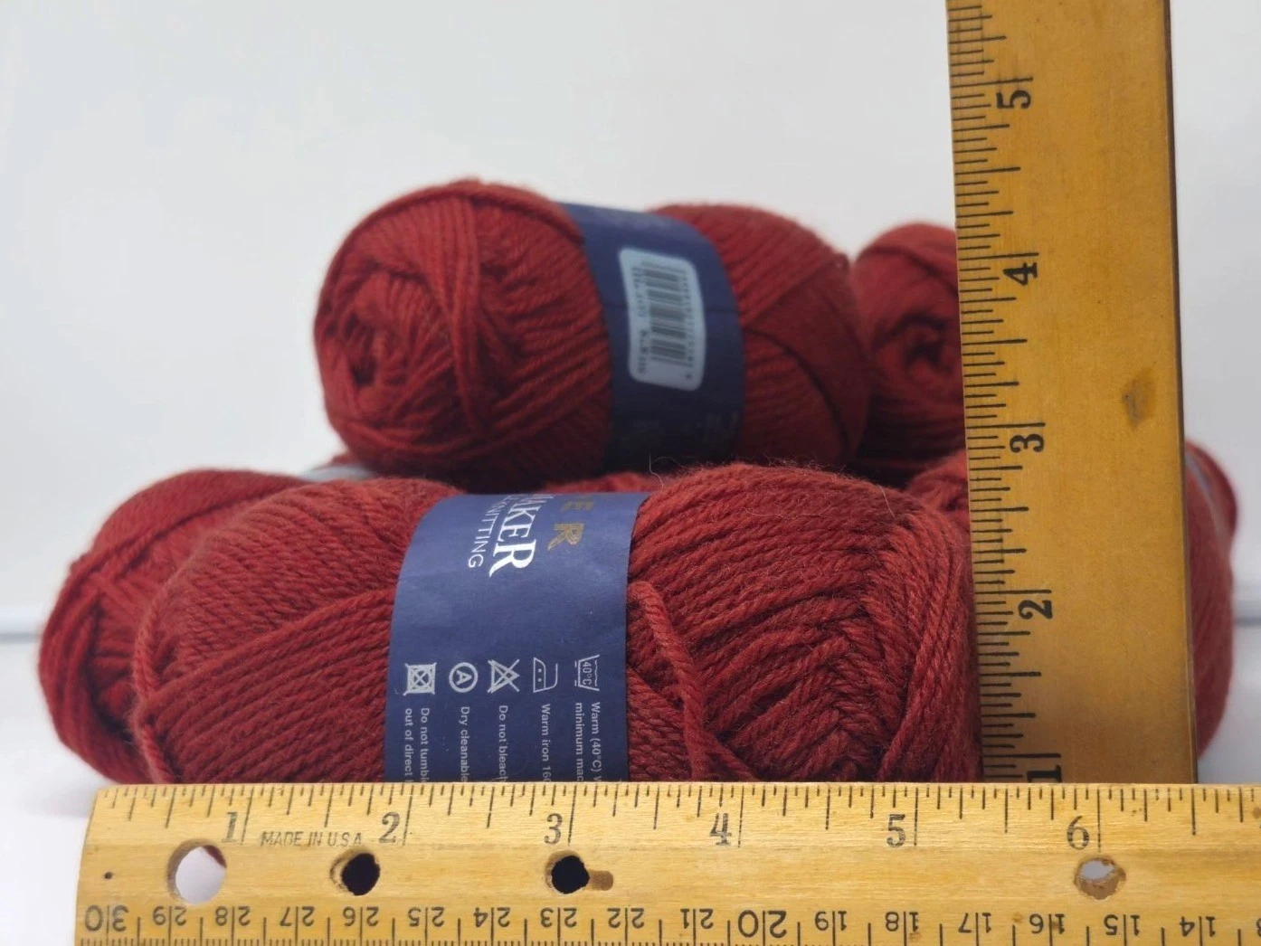 10 Jaeger Matchmaker Merino Double Knitting Yarn 100% Wool 50g Oxide Lot 7H1 - product detail image 8