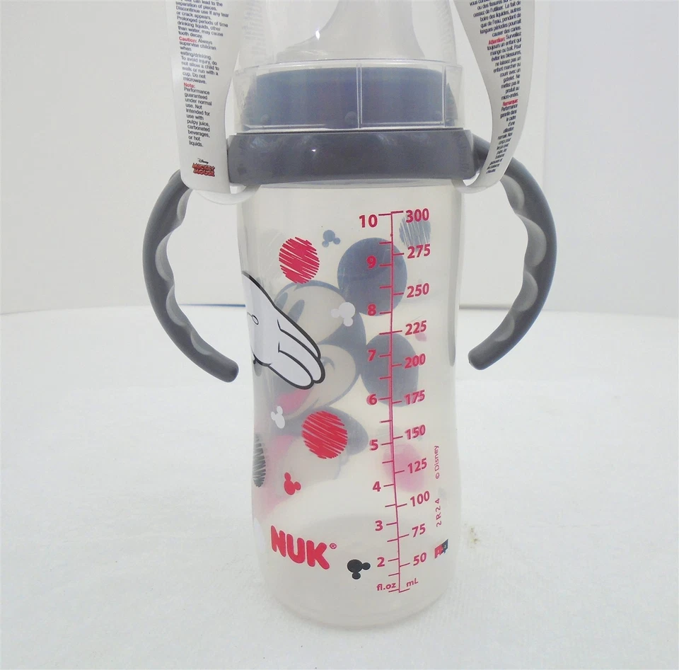 Taza para sorber a prueba de derrames activa NUK Disney, Mickey Mouse, 10 OZ Foto 4 de 4